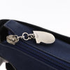 Salvatore Ferragamo Cut Out Canvas and Leather