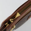 Celine Logo Triomphe Canvas and leather