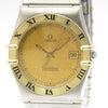 Omega Constellation Quartz Stainless Steel and Yellow Gold