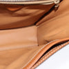 Celine Vintage Macadam Circle Logo Canvas and Leather