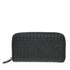 Bottega Veneta Intrecciato Long Zip Leather
