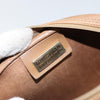 Christian Dior Vintage Honeycomb Canvas and Leather