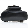 Gucci Vintage Bamboo Nylon and Patent Leather