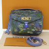 Louis Vuitton Pochette Metis Limited Edition Jeff Koons Monet Print Canvas