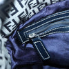 Fendi FF Logo Mon Tresor Bucket Printed Shearling with Leather