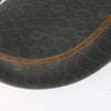 Christian Dior Vintage Honeycomb Flap Coated Canvas