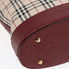 Burberry Nova Check Tote Canvas and Leather