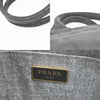 Prada Canapa Convertible Tote Denim