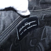 Salvatore Ferragamo Cut Out Canvas and Leather