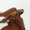 Gucci Vintage Bamboo Leather