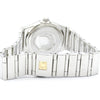 Omega Constellation Quartz Stainless Steel with Diamond Bezel and Mother of Pearl