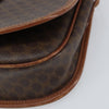 Celine Vintage Macadam Canvas and Leather