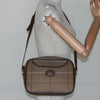 Burberry Nova check Canvas and Leather