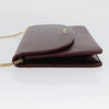 Christian Dior Vintage Chain Flap Leather