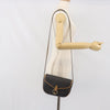 Christian Dior Vintage Honeycomb Canvas and Leather