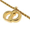 Christian Dior CD Pendant Gold-plated
