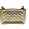 Chanel Boy Flap Quilted Patent