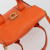 Salvatore Ferragamo Sookie Satchel Leather