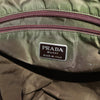Prada Resin Handle Tote Tessuto