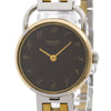 Hermes Arceau Quartz Stainless Steel and Plated Metal