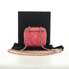 Chanel Classic Vanity Case with Chain Quilted Lambskin