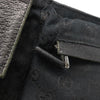 Gucci Vintage Double Belt GG Canvas with Leather