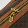 Celine Vintage Macadam Boston Canvas and Leather
