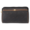 Christian Dior Vintage Honeycomb Zip Coated Canvas