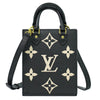 Louis Vuitton Petit Sac Plat Bicolor Monogram Empreinte Giant