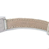 Harry Winston Avenue C Quartz White Gold and Alligator with Diamond Bezel and Mother of Pearl