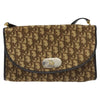 Christian Dior Vintage Trotter Flap Canvas