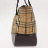 Burberry Nova Check Tote Canvas and Leather