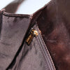 Chanel Vintage Logo Flap Messenger Leather