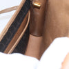 Christian Dior Vintage Honeycomb Flap Canvas and Leather