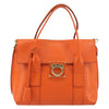 Salvatore Ferragamo Sookie Satchel Leather
