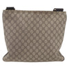 Gucci Zip Top Messenger GG Coated Canvas