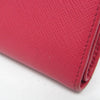 Prada Tab Bifold Saffiano Leather