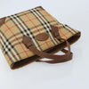 Burberry Nova Check Tote canvas check pattern