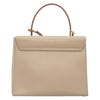 Salvatore Ferragamo Gancini Convertible Top Handle Leather