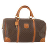 Celine Vintage Duffle Canvas and Leather