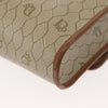 Christian Dior Vintage Honeycomb Flap Canvas and Leather