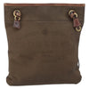 Prada Logo Flat Messenger Canvas