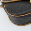 Christian Dior Vintage Honeycomb Canvas and Leather