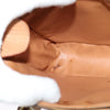 Celine Vintage Macadam Circle Logo Canvas and Leather
