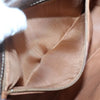 Celine Vintage Macadam Circle Logo Canvas and Leather