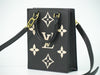 Louis Vuitton Petit Sac Plat Bicolor Monogram Empreinte Giant