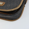 Christian Dior Vintage Honeycomb Flap Canvas and Leather