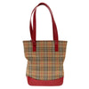 Burberry Nova check Canvas and Leather