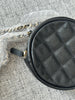 Chanel Round Clutch with Chain Quilted Lambskin