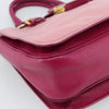 Miu Miu Madras Convertible Lock Tote Leather